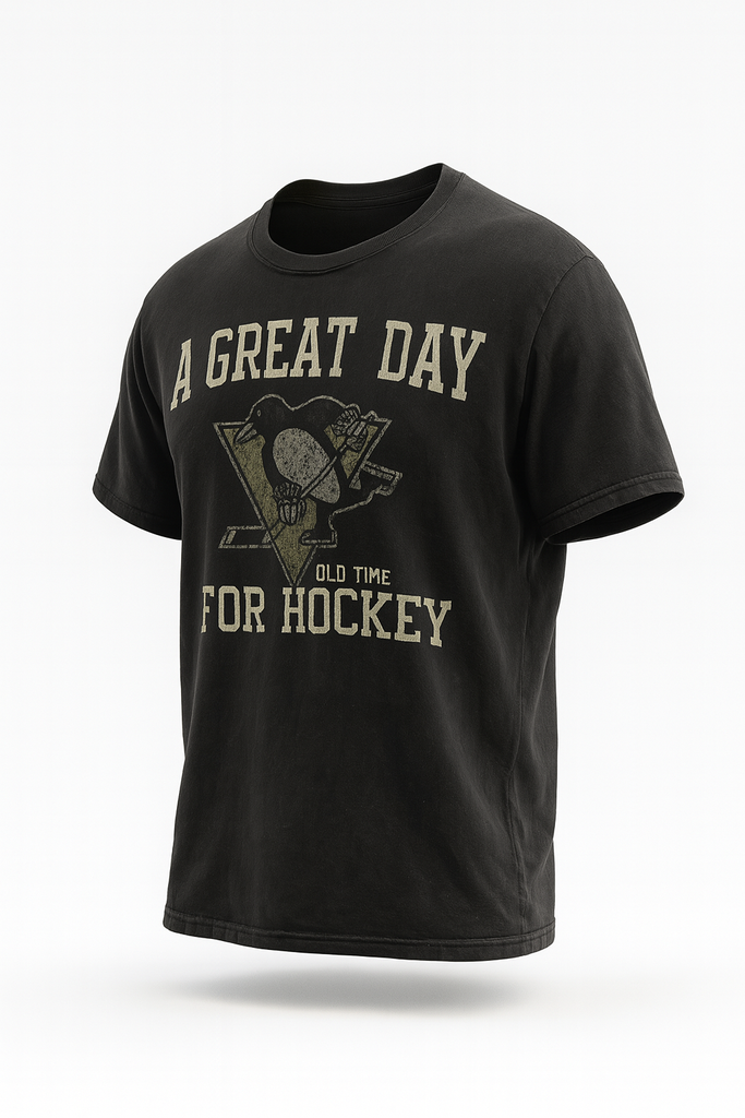 T-shirt Old Time Hockey PITTSBURG PENGUINS